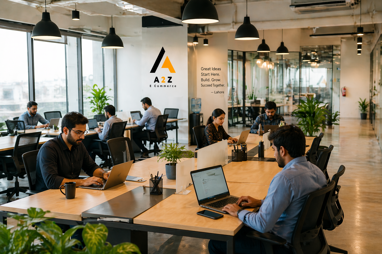 A2Z E Commerce Training Lab MM Alam Road